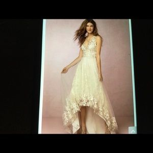 Brand New High Low Wedding Dress!